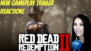 RED DEAD REDEMPTION 2 - OFFICIAL GAMEPLAY VIDEO PART 2 - REACTION!