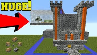WORLDS LARGEST MINECRAFT CASTLE!!!