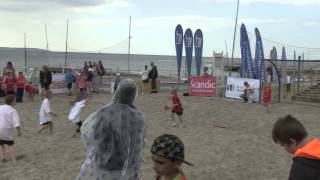 Final OV Beachhandboll 2013 Åk 1 Helsingborgs Hamn Cup