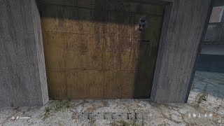 DayZ 1.04 BaseBuildingPlus - Бетонная стена с воротами