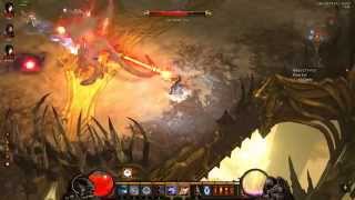 Diablo 3 Diablo boss fight gameplay.