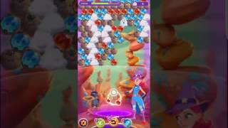 Bubble Witch 3 Saga Level 247 ~ boosters ~ First Look!