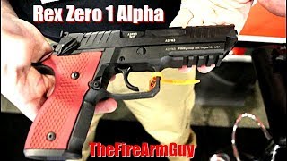 NEW Rex Zero 1 Alpha Competition Pistol - TheFireArmGuy