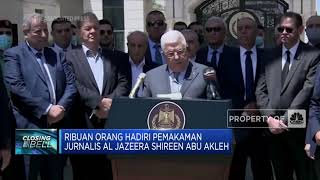Ribuan Orang Hadiri Pemakaman Jurnalis Al Jazeera Shireen Abu Akleh