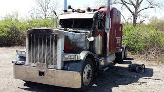 Дальнобой по США Америка. Что природа может зделать с траком.