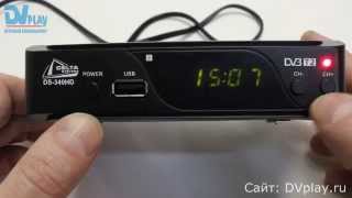 Delta DS-340HD - обзор DVB-T2 ресивера