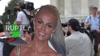 USA: "Free Britney" supporters come together in Washington to condemn popstar"s conservatorship