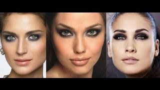 Макияж смоки айс с эффектом хамелеона