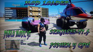 GTA V Mod Loader SEMJASES V7.4 +download HEN & CFW bles