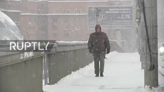 Russia: St. Petersburg registers lowest ever recorded daily temperature