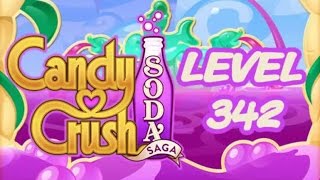 Candy Crush Soda Saga Level 342 - ★★★ - 46,420