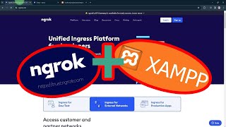Cara akses online website lokal di localhost pakai XAMPP dan ngrok dari mana aja lewat internet