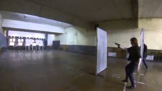 Тренировка в тире "Зеленые Горы", IDPA