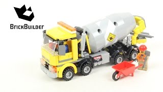 LEGO CITY 60018 Cement Mixer Speed Build for Collectors - Collection Great Vehicles (7/48)