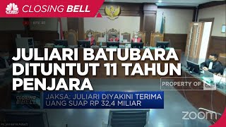 Eks Mensos Juliari Batubara Dituntut 11 Tahun Penjara