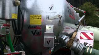 Güllefass VA 10500 T Hochdruckfass schnell voll