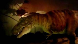 T Rex scares girl