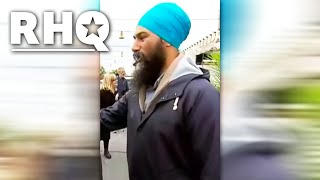 Freedom Convoy Follows, Verbally Attacks Sikh Politician (Video)