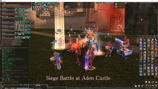Lineage2 Classic JP Einhasad/Siege Battle at Aden Castle on 20181110