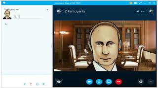 Поздравление с днём рождения для Таисии от Путина по скайпу