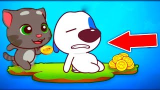 ГОВОРЯЩИЙ ТОМ БЕГ ЗА СЛАДОСТЯМИ #5 ДРУЗЬЯ Бен Хэнк Джинджер! Игровой мультик  Talking Tom Candy Run