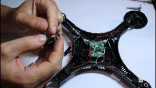 РУ Квадрокоптер JJRC H8C 1 Замена мотора