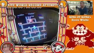 Steve Wiebe Live Donkey Kong World Record Attempt