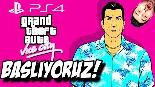 Efsane Başlıyor ! GTA Vice City Ps 4 Türkçe #1