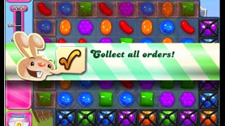 Candy Crush Saga Level 1658 walkthrough (no boosters)