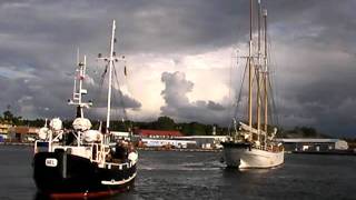S/Y Kapitan Borchardt dochodzi:-)