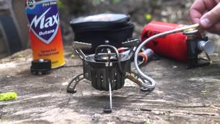 Горелка Kovea Booster +1: аутдорное испытание. Stove Kovea Booster +1:outdoor test.