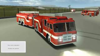 18 wos haulin caminhão de Bombeiro