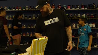 Given the WORST shoes EVER at Urban Necessities 3 Yr Anniversary