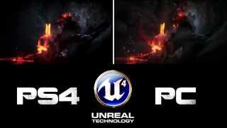 Unreal Engine 4 - PS4 VS PC - Todops4.com - PS4 - Playstaiton 4