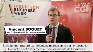 #InsurtechBiz 2019 - Interview de Vincent Soquet, Vice Président Conseil Service Assurance, CGI