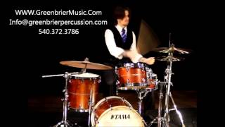 Greenbrier Demo - Tama Japan's Star Series Maple Drum Set in Jazz/Bop Sizes- Built to Order
