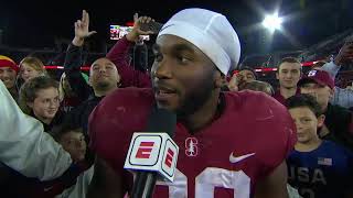 Bryce Love credits 'resiliency' for the Stanford Cardinal's turnaround | ESPN