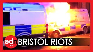 ‘Kill the Bill’ Protest in Bristol Turns Violent as Rioters Clash with Police