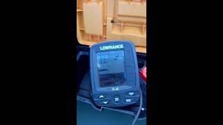 ЭХОЛОТ Lowrance ЛОУРЕНС Х-4 ВЫХОД СОМА ГОРОХОВЕЦ