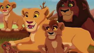 The Lion King kiara and kovu cubs
