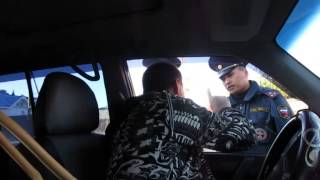 Безграмотный инспектор ДПС г Тобольска 06.08.2015.