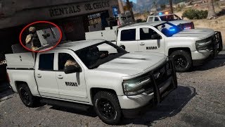 GTA 5 LSPDFR | CONVOY DE LA MARINA | OPERATIVOS | TheAxelGamer