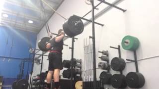 Marcus Lewis 16 yr old 20 rep back squat@ 120kg (265lb)