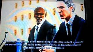PES 2012- Novo técnico sendo apresentado ao U.S.C. Palermo.