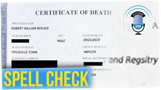 Man Fakes Death to Avoid Jail, But Typo Gives Him Away (ft. Anthony Lee)