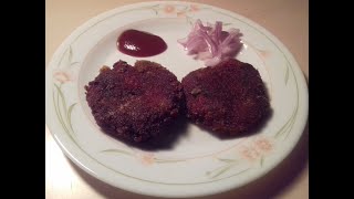 Pure Vegetable Cutlet Coffee House Style