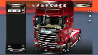 ETS2 Custom Name Plates