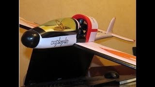 Самодельный импеллерный планер Zephyrka, облет, дорога на ниссан
