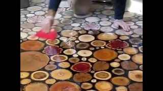 Спилы из Дерева Эпоксидная смола Epoxy Wood