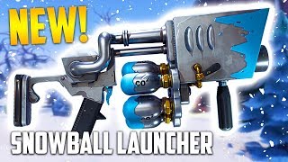 NEW SNOWBALL LAUNCHER!! *10 WIN STREAK* (Fortnite Battle Royale)